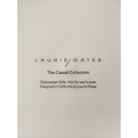 Laurie Gates Casual Blues Floral 10"Dinner Plates The Casual Collection Colorful - Picture 4 of 9